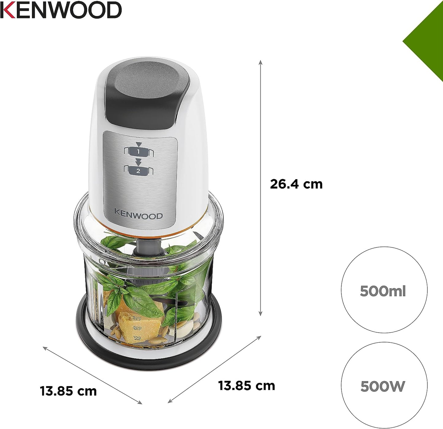 Մանրացնող Սարք KENWOOD CHP61.100WH