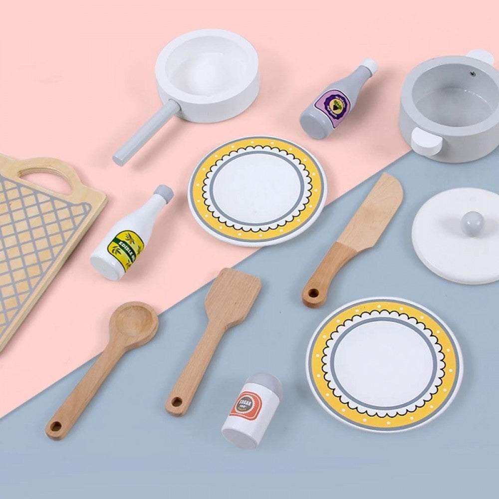 Փայտե խոհանոցային հավաքածու