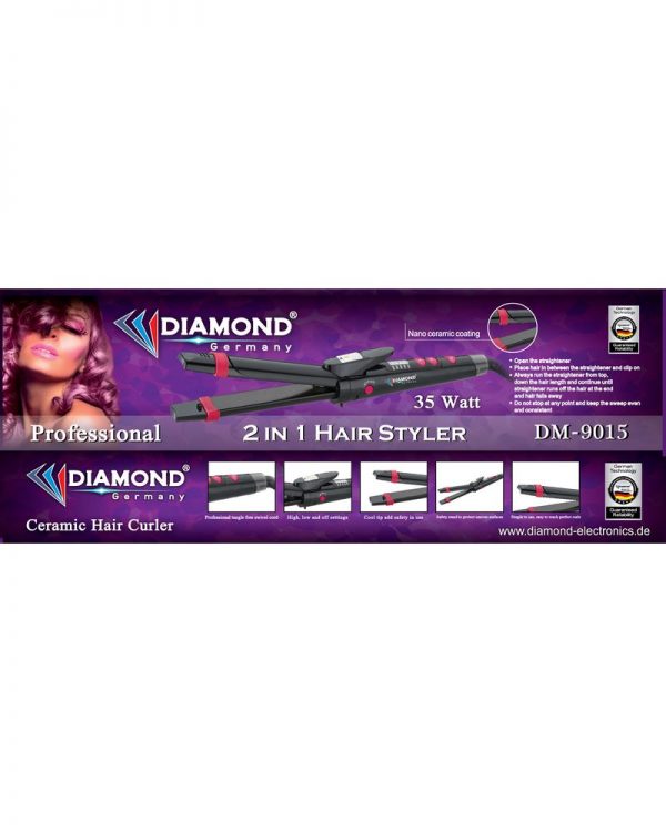 Մազերը հարդարող սարք DIAMOND DM-9015