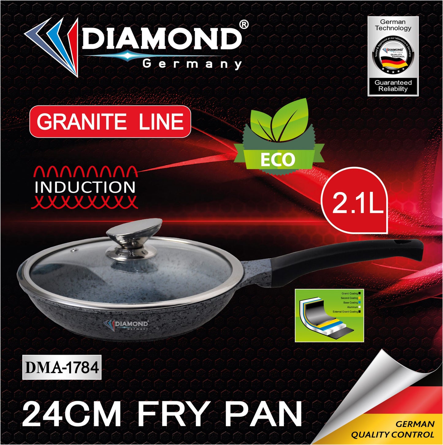 Թավա DIAMOND DMA-1784 24սմ