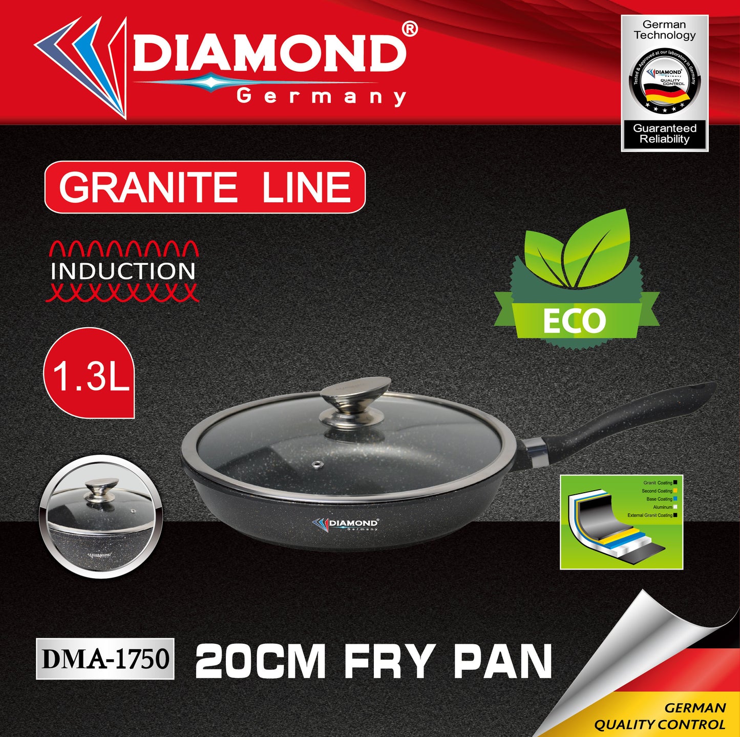 Թավա DIAMOND DMA-1750 20սմ